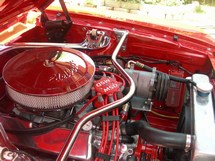 This is a more recent picture of the engine compartment.